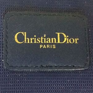 CHRISTIAN DIOR TRAVEL/MAKEUP BAG